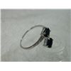 Image 8 : **** FEATURE ITEM **** RING - 1.18 CARAT SAPPHIRE & DIAMOND IN 10KT SOLID GOLD SETTING - INCLUDES CE