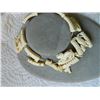 Image 2 : ANIMAL CARVED  BRACELET - IVORY / BONE - as-is