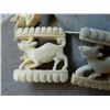 Image 3 : ANIMAL CARVED  BRACELET - IVORY / BONE - as-is