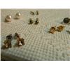 Image 3 : ASSORTED EARRINGS - some may be silver - 10 SETS TTL