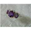 Image 6 : *RING -  2.65 CTW AMETHYST & GENUINE DIAMONDS IN *RING -  2.65 CTW AMETHYST & GENUINE DIAMONDS IN 92