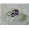 Image 8 : *RING -  2.65 CTW AMETHYST & GENUINE DIAMONDS IN *RING -  2.65 CTW AMETHYST & GENUINE DIAMONDS IN 92