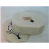 Image 3 : CARVED SOAP STONE TRINKET BOX WITH INLAID LID - MADE IN INDIA