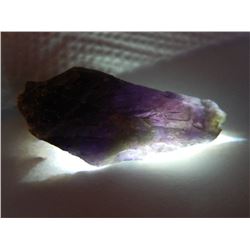 GEMSTONE - 68 CARAT FLORAL LAVENDER AMETHYST - RAW ROUGH LOOSE GEMSTONE