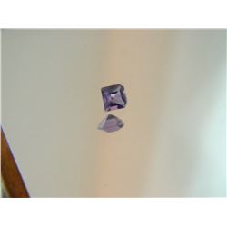 GEMSTONE - AMETHYST - EMERALD FACETED - 3.2 X 2.3mm