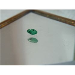 GEMSTONE - EMERALD - MARQUIS FACETED - 6.4 X 3.1 X 2.1mm