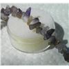 Image 3 : STRING OF ASSORTED POLISHED FREE FORM AMETHYST - APPROX. 60PC ON STRAND - CAN USE DIRECTLY AS A BRAC