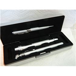 CRAFTSMAN COLLISION SET - PEN(WORKING), TIRE PRESSURE GUAGE(UNTESTED) & FLASHLITE(WORKING)