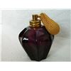 Image 3 : VINTAGE GLASS ATOMIZER -RUBBER DRIED OUT -AMETHYST GLASS