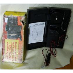 CB - ROAD EMERGENCY 2-WAY RADIO - 40 CHANNEL