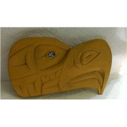 FIRST NATIONS CARVING - ABALONE EYE