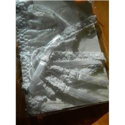 LINGERIE - NEW LADIES WAIST GARTER BELT - WHITE - ONE SIZE FITS ALL