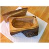 Image 3 : NEW HAND CRAFTED BURL TRINKET BOX WITH LID