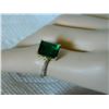 Image 3 : **** FEATURE ITEM **** - RING - 3.01 CT RUSSIAN EMERALD & 8 DIAMONDS IN 14K SOLID YELLLOW GOLD SETTI