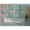 Image 1 : STAMPS - CANADA 50 CENTS - 1953 - CANADA TEXTILE INDUSTRY - 4 TTL