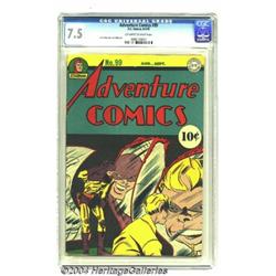 Adventure Comics #99 (DC, 1945) CGC VF- 7.5 Off-white to white pages.