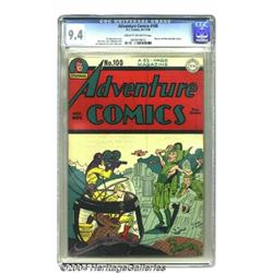 Adventure Comics #100 (DC, 1945) CGC NM 9.4 Cream to off-white pages.