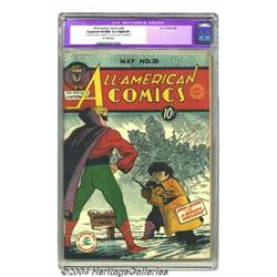 All-American Comics #38 (DC, 1942) CGC Apparent VF/NM 9.0 Slight (P) Off-white pages.