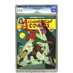 All-American Comics #54 (DC, 1943) CGC VF/NM 9.0 White pages.