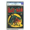 Image 1 : Batman #9 (DC, 1942) CGC VG 4.0 Light tan to off-white pages.