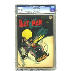 Batman #26 (DC, 1945) CGC NM- 9.2 Cream to off-white pages.