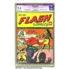 Image 1 : Flash Comics #1 (DC, 1940) CGC Apparent VF/NM 9.0 Slight (P) Off-white to white pages.