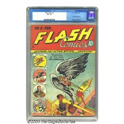 Flash Comics #2 (DC, 1940) CGC VF- 7.5 (Page quality not mentioned by CGC).