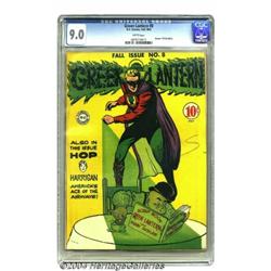 Green Lantern #8 (DC, 1943) CGC VF/NM 9.0 White pages.