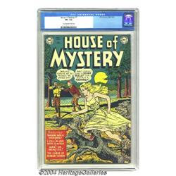 House of Mystery #1 (DC, 1952) CGC VF+ 8.5 Cream to off-white pages.