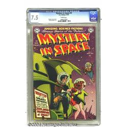 Mystery in Space #2 (DC, 1951) CGC VF- 7.5 White pages.