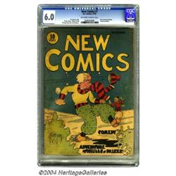 New Comics #1 (DC, 1935) CGC FN 6.0 Off-white to white pages.