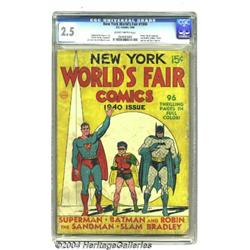 New York World's Fair Comics #nn (DC, 1940) CGC GD+ 2.5 Slightly brittle pages.