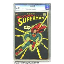 Superman #32 (DC, 1945) CGC FN/VF 7.0 Off-white to white pages.