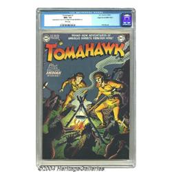 Tomahawk #1 Mile High pedigree (DC, 1950) CGC NM+ 9.6 White pages.