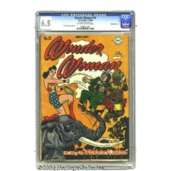 Wonder Woman #19 Double Cover (DC, 1946) CGC FN+ 6.5 Off-white to white pages.