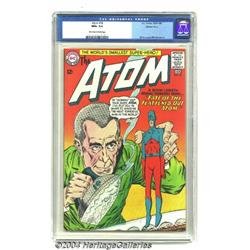 The Atom #16 Western Penn pedigree (DC, 1965) CGC NM+ 9.6 Off-white to white pages.