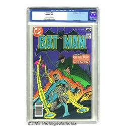 Batman Group (DC, 1978-87) Average grade: CGC NM/MT 9.8.