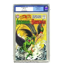 The Brave and the Bold #51 Aquaman and Hawkman - Pacific Coast pedigree (DC, 1964) CGC NM+ 9.6 Off-w