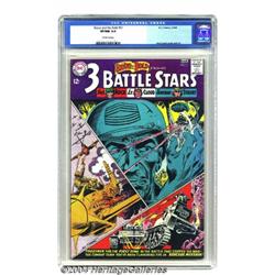 The Brave and the Bold #52 Three Battle Stars (DC, 1964) CGC VF/NM 9.0 Off-white pages.
