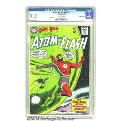 The Brave and the Bold #53 Atom and Flash - Western Penn pedigree (DC, 1964) CGC NM- 9.2 Off-white p