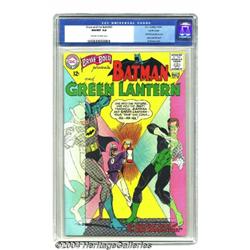 The Brave and the Bold #59 Batman and Green Lantern - Pacific Coast pedigree (DC, 1965) CGC NM/MT 9.