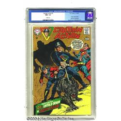 Captain Action #1 (DC, 1968) CGC NM+ 9.6 White pages.