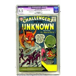 Challengers of the Unknown #1 (DC, 1958) CGC Apparent FN+ 6.5 Extensive (P) Cream to off-white pages