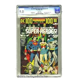 DC 100-Page Super Spectacular #6 World's Greatest Super-Heroes (DC, 1971) CGC VF/NM 9.0 White pages.
