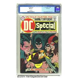 DC Special #1 Pacific Coast pedigree (DC, 1968) CGC NM 9.4 Off-white pages.