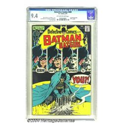 Detective Comics #408 (DC, 1971) CGC NM 9.4 Off-white to white pages.