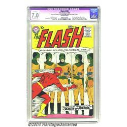The Flash #105 (DC, 1959) CGC Apparent FN/VF 7.0 Extensive (P) Off-white pages.