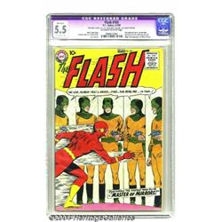The Flash #105 (DC, 1959) CGC Apparent FN- 5.5 Extensive (P) Off-white to white pages.