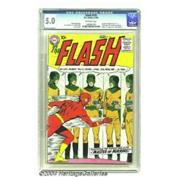 The Flash #105 (DC, 1959) CGC VG/FN 5.0 Off-white pages.