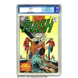 The Flash #123 Western Penn pedigree (DC, 1961) CGC NM 9.4 White pages.